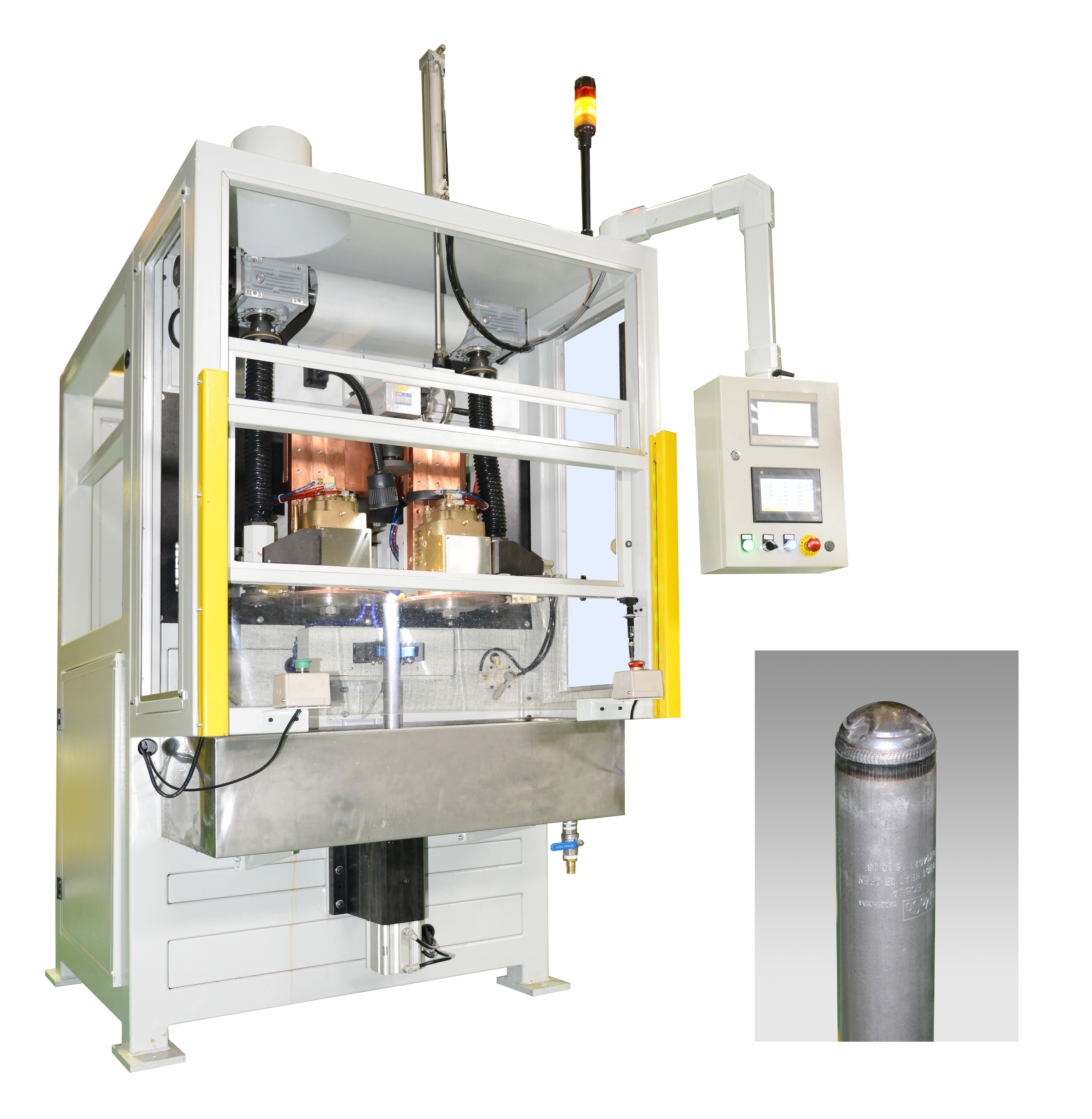 减震器储油桶缝焊机 - 天津元和工业设备有限公司